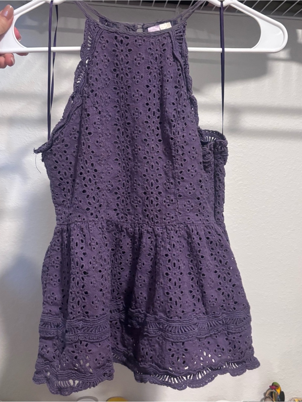 Alya Purple Halter Top